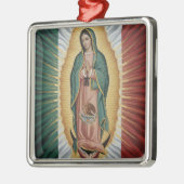 Maagd van Guadalupe - Mexico Metalen Ornament (Links)