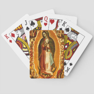 Maagd van Guadalupe Onze Lieve Vrouw Moeder Maria Pokerkaarten