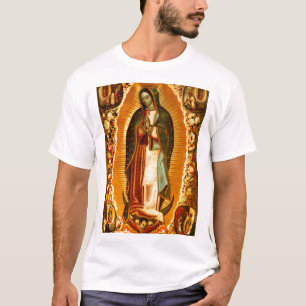 Maagd van Guadalupe Onze Lieve Vrouw Moeder Maria T-shirt