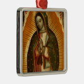 Maagd van Guadalupe Our Lady Mary Metalen Ornament (Rechts)