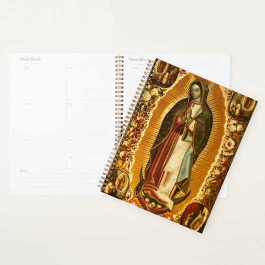 Maagd van Guadalupe Our Lady Mary Planner (Display)