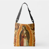 Maagd van Guadalupe Our Lady Moeder Mary Crossbody Crossbody Tas (Voorkant)