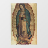 Maagd van Guadalupe Raamsticker (Vel)