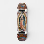 "Maagd van Guadalupe" skateboards voor religieuze  (Voorkant)