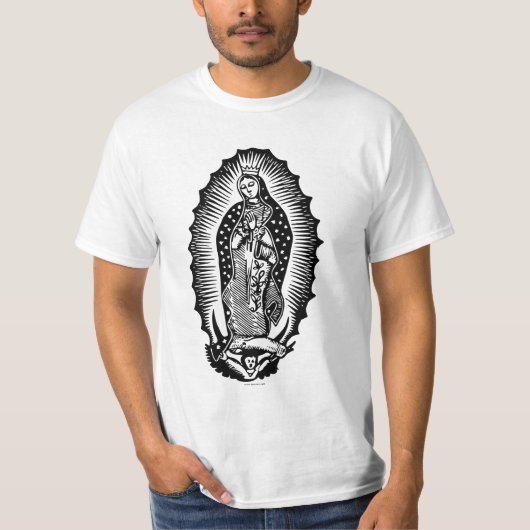 Maagd van Guadalupe T-shirt (Voorkant)
