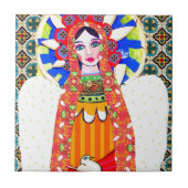 Maagd van Guadalupe Tegeltje (Voorkant)