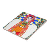 Maagd van Guadalupe Tegeltje (Zijkant)