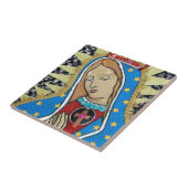 Maagd van Guadalupe Tegeltje (Zijkant)