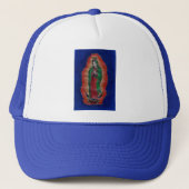 Maagd van Guadalupe Trucker Pet (Voorkant)