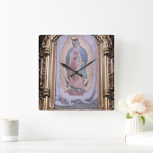 Maagd van Guadalupe Vierkante Klok (Huis)