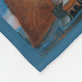 "Maagd van Guadalupe" vlootsdekens Fleece Deken (Hoek)