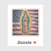 Maagd van Guadalupe - VS Sticker (Vel)