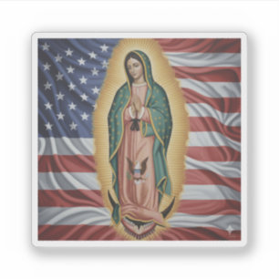 Maagd van Guadalupe - VS Sticker