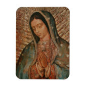 Maagd van Guadalupe zonder blozen Magneet (Verticaal)