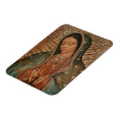 Maagd van Guadalupe zonder blozen Magneet (Linkerzijde)