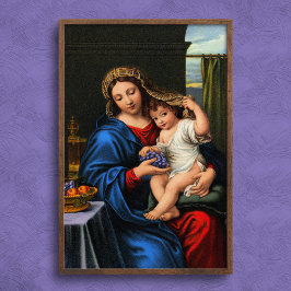 Maagd van het Poster druiven