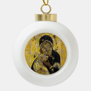 Maagd van Kiev Oekraïens Icon Madonna Ornament