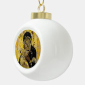 Maagd van Kiev Oekraïens Icon Madonna Ornament (Rechts)