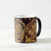 Maagd van Kiev Ukraine Madonna MorphingMug Closeup Magische Mok (Voorkant rechts)