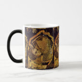 Maagd van Kiev Ukraine Madonna MorphingMug Closeup Magische Mok (Links)