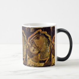 Maagd van Kiev Ukraine Madonna MorphingMug Closeup Magische Mok