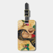 Maagd van Vladimir Bagagelabel (Voorkant verticaal)