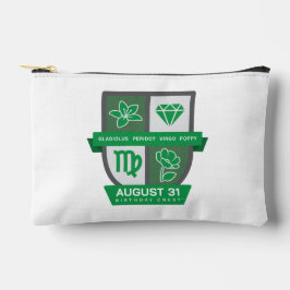 Maagd Verjaardag Crest™ voor 23-31 augustus Accy P Etui