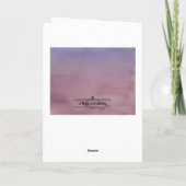 Maagd Verjaardag Kaart (Achterkant)