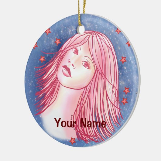 Maagd Verjaardag ornamenten (Links)