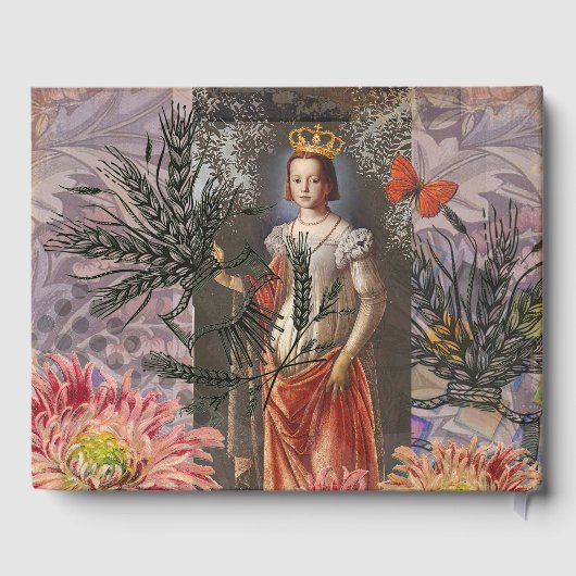 Maagd vrouw astrologie grillig portret gastenboek (Achterkant)