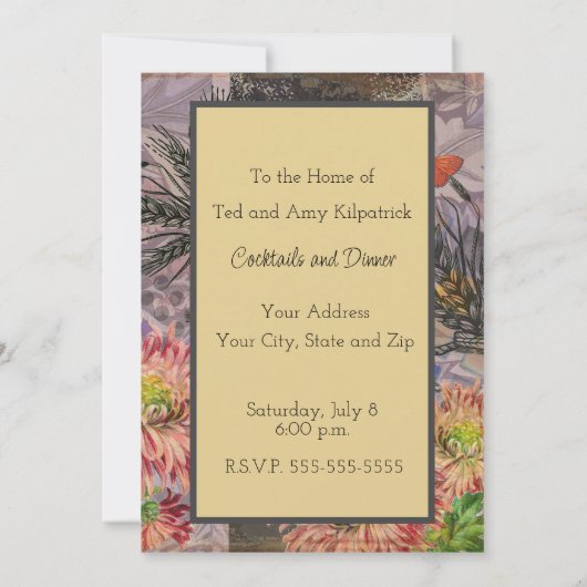 Maagd Vrouw Portret Antiek Kleurrijke Rijk Kaart (Achterkant)