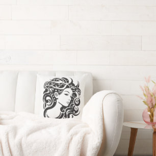 Maagd Vrouw vrouw portret Kussen