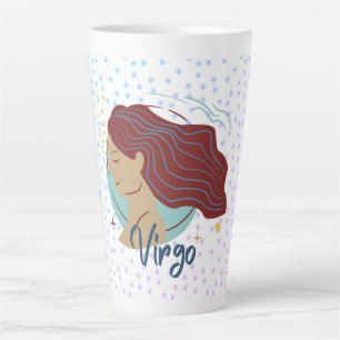 Maagd Vrouw Zodiac Moderne  Latte Mok