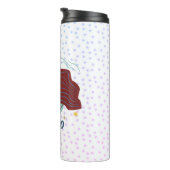 Maagd Vrouw Zodiac Moderne Thermosbeker (Geroteerd rechts)