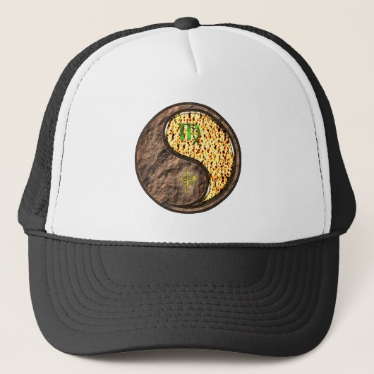 Maagd & Vuur Aap Trucker Pet (Voorkant)