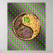 Maagd & Vuur Haan Poster (Voorkant)