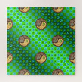 Maagd & Vuur Hond Legpuzzel (Horizontaal)