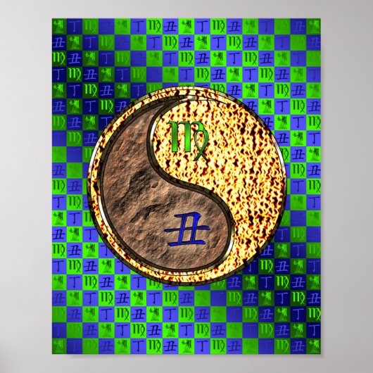 Maagd & Vuur Os Poster (Voorkant)