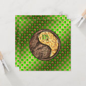 Maagd & Vuur Rat Kaart (Voorkant / Achterkant in situ)