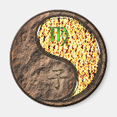 Maagd & Vuur Rat Magneet (Voorkant)