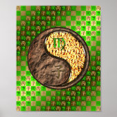 Maagd & Vuur Rat Poster (Voorkant)