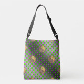 Maagd & Vuurzwijn Crossbody Tas (Achterkant)