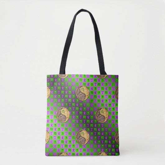Maagd & Vuurzwijn Tote Bag (Voorkant)