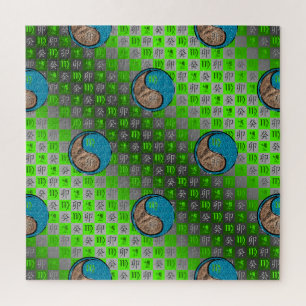 Maagd & Water Konijn Legpuzzel