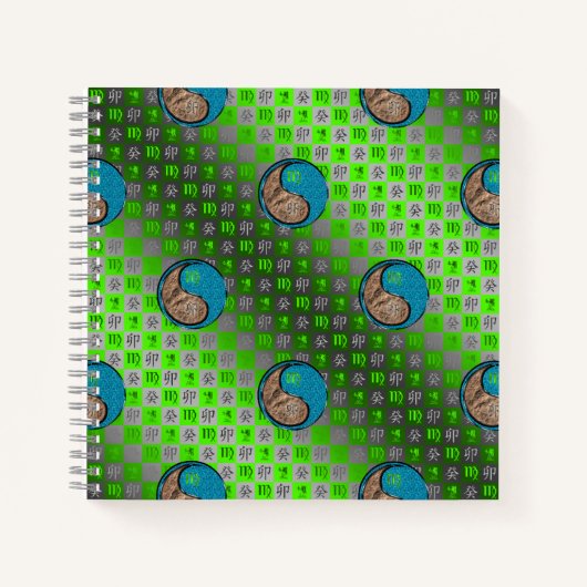 Maagd & Water Konijn Notitieboek (Voorkant)