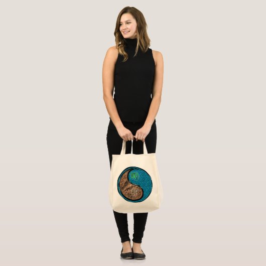 Maagd & Water Konijn Tote Bag (Voorkant (model))