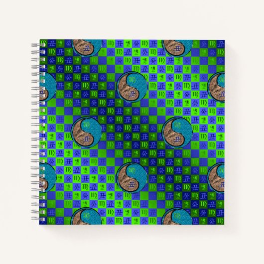 Maagd & Water Os Notitieboek (Voorkant)