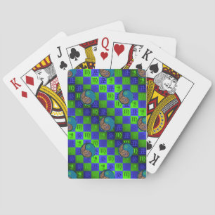 Maagd & Water Os Pokerkaarten