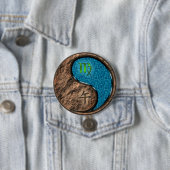 Maagd & Water Paard Ronde Button 7,6 Cm (In situ)