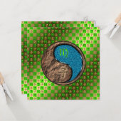 Maagd & Water Rat Kaart (Voorkant / Achterkant in situ)